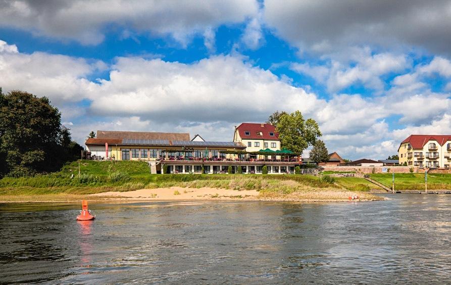 Elbterrassen Zu Brambach Hotel Dessau-Rosslau Kültér fotó