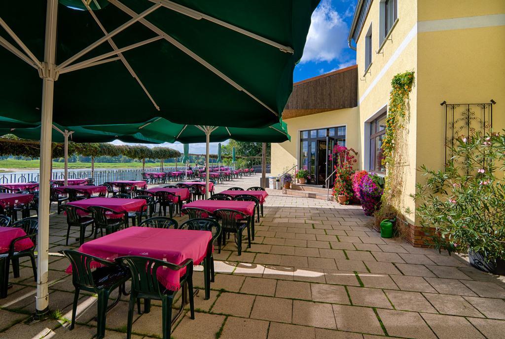 Elbterrassen Zu Brambach Hotel Dessau-Rosslau Kültér fotó
